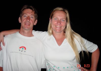 Frans Glissenaar and his Yvonne