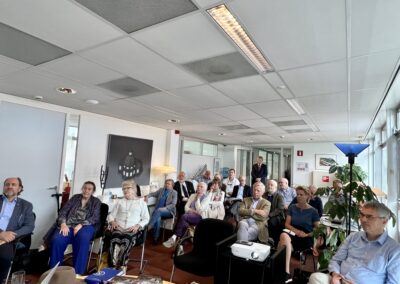 Dank aan alle sprekers en het publiek. Een zeer geslaagde middag.